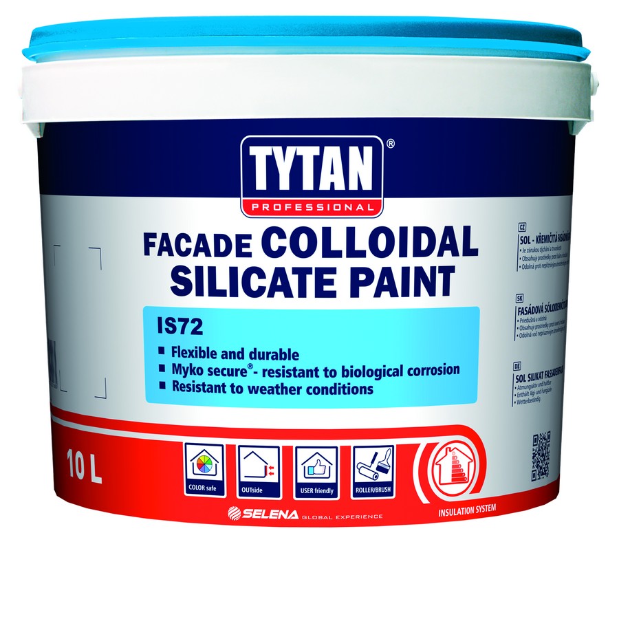 Facade Colloidal Silicate Paint TYTAN PROFESSIONAL Build with